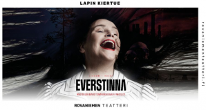 Everstinna -esityksen juliste.