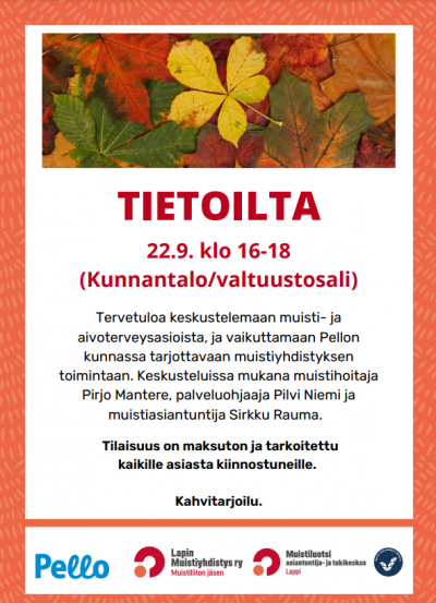 Tietoilta muistiasioista.