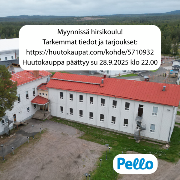 Hirsikoulun myynti-ilmoitus