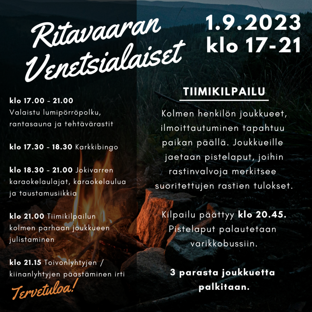 Venetsialaisten aikataulu.