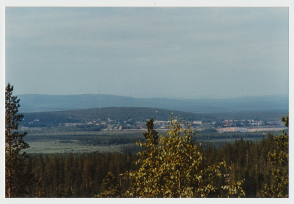 Lupovaaran näkymä Pellon kylälle