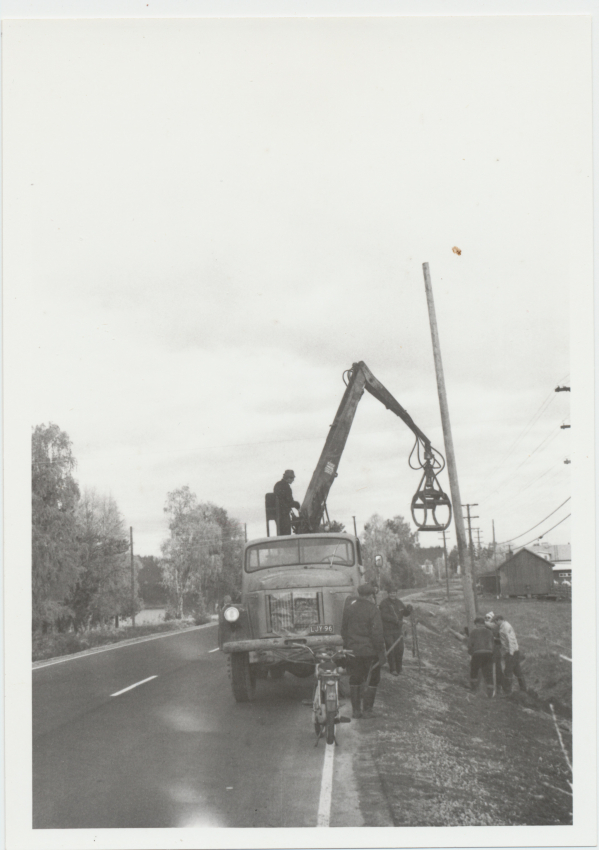 Turtolan valopylväiden pystyttämis aikaa, 1970-luku