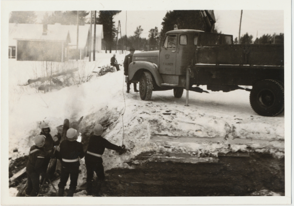 Akajoen siltatyö, 17.01.1975