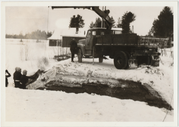 Akajoen siltatyö, 17.01.1975