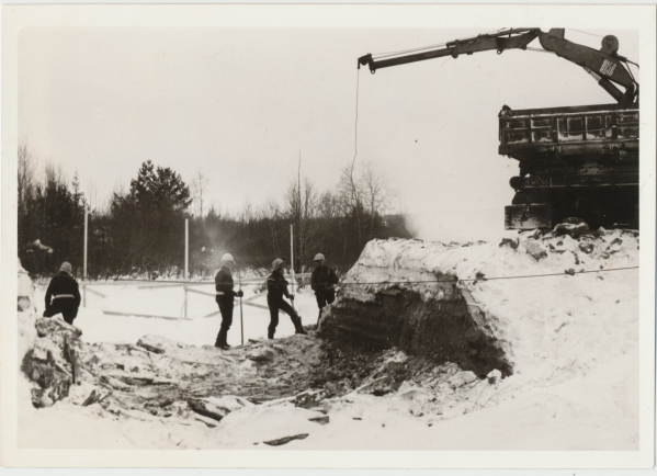 Akajoen siltatyö, 17.01.1975