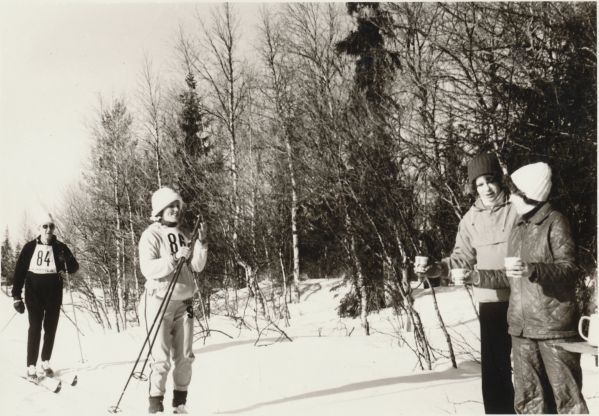 Eeronhiihto Salmijärvellä 23.03.1975