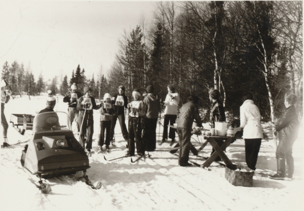 Eeronhiihto Salmijärvellä 23.03.1975