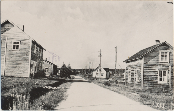 Muonion kylää, noin 1940