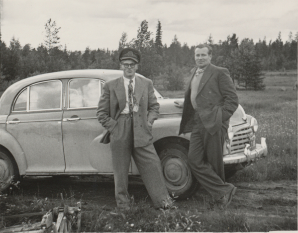 Kalevi Lahti ( Lakki ), noin 1950