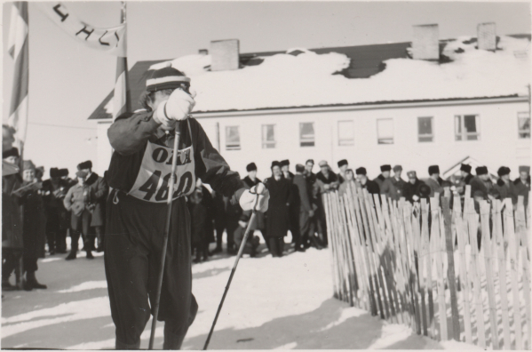 Ponnen hiihtokilpailut, noin 1950